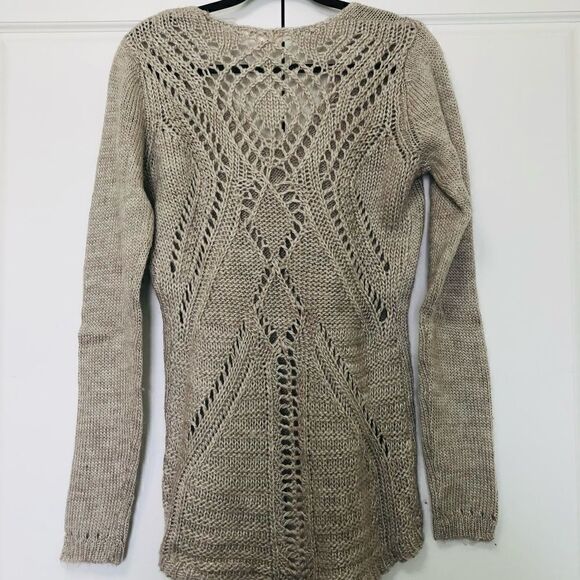 Kenar Open Knit Pullover Sweater - Picture 4 of 15